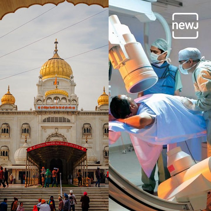 Blessing In Times Of Covid! Gurudwara Bangla Sa...