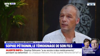 Sébastien Chadaud-Pétronin: "L'acceptation, c'est ce qui lui a peut-être permis de tenir"