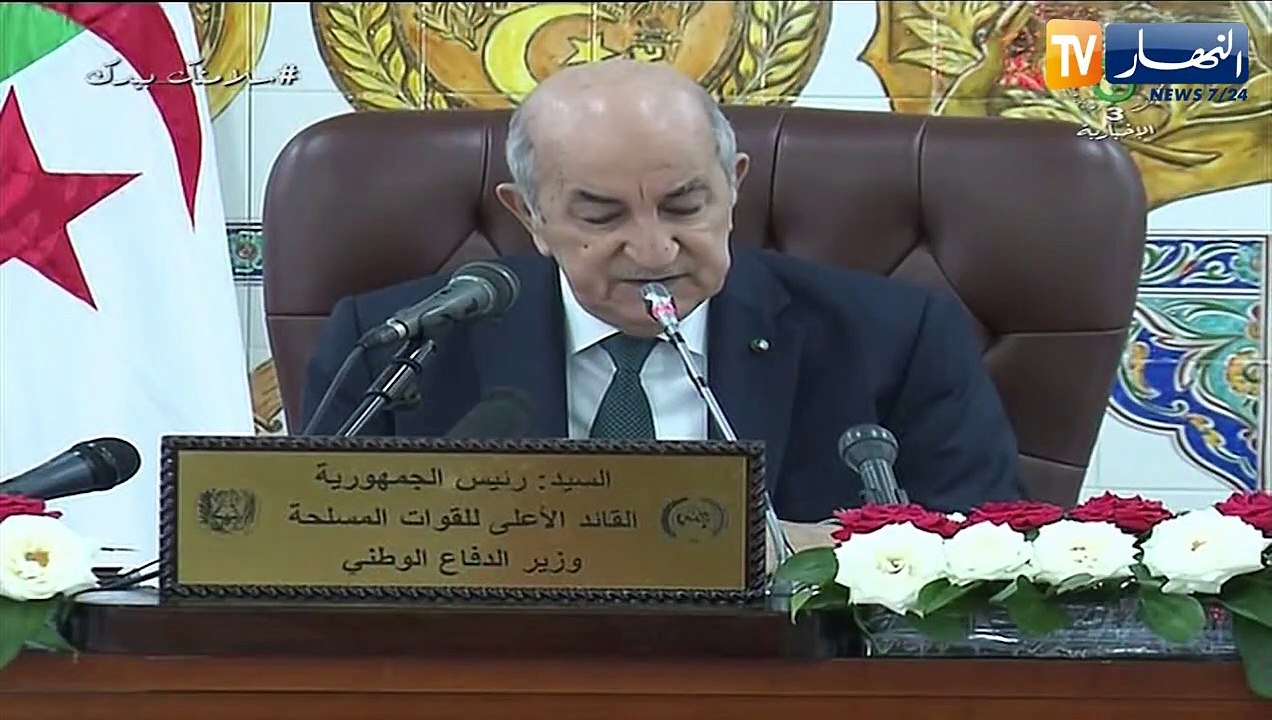 الرئيس تبون يثني على أفراد وعناصر الجيش الوطني الشعبي