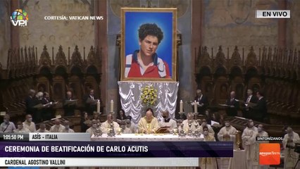 EN VIVO desde el Vaticano - Ceremonia de beatificación de Carlo Acutis