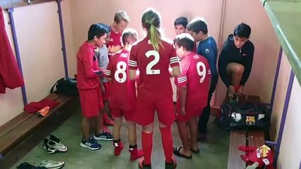 Nos U13 était mené 2-0 a la mi temp pour finalement l'emporter 4-3 toujours invaincu bravo les petits rouges