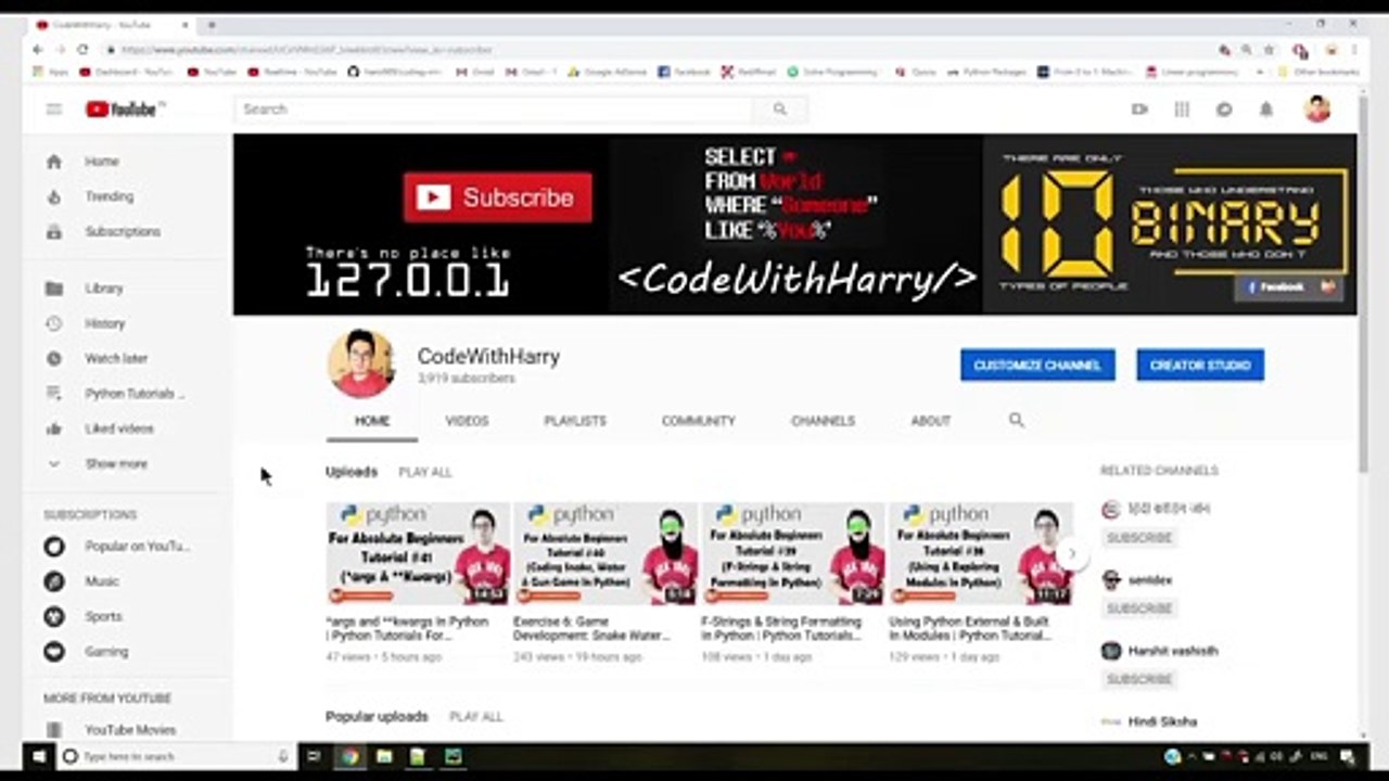 42                                Time Module Python _ Python Tutorials For Absolute Beginners In Hindi - 42 ( 1080 X 1080 )