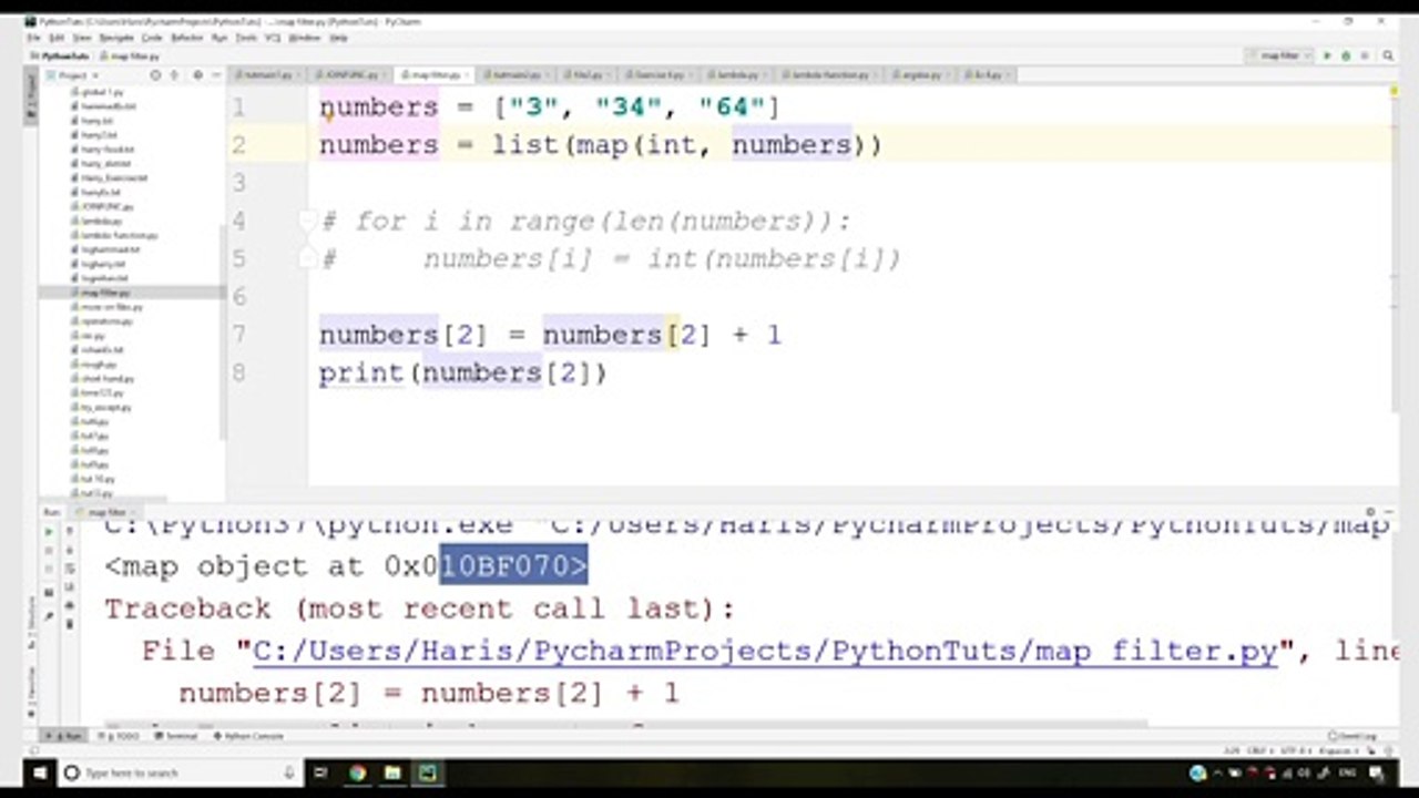 48                            Map, Filter & Reduce _ Python Tutorials For Absolute Beginners In Hindi - 48 ( 1080 X 1080 )