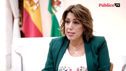 Susana Díaz: "Ciudadanos, en Andalucía, ha optado por hacerle el juego al PP"