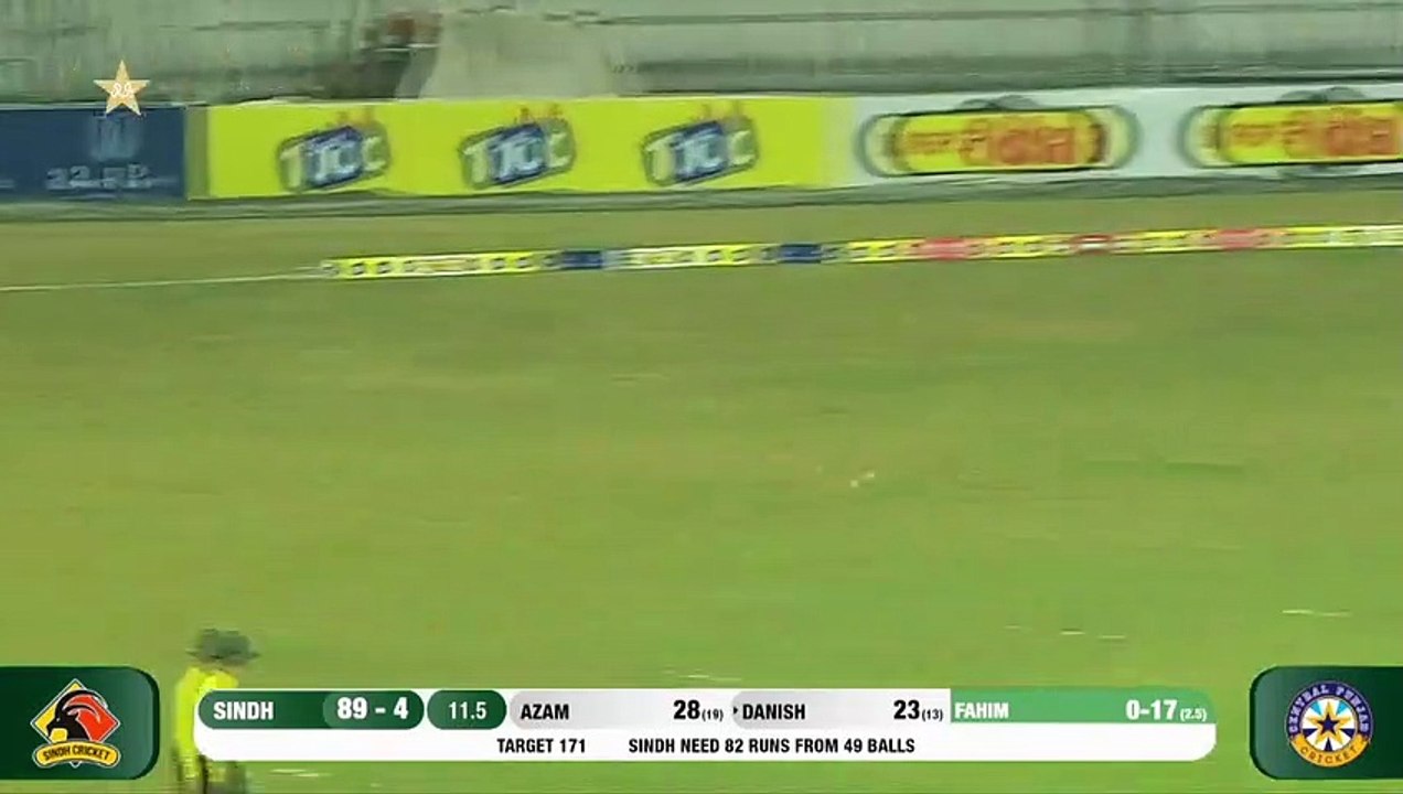 Danish Aziz 59* off 32 balls in the 2020 National T20 Cup