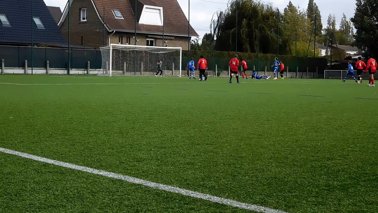 Coup franc et barre de jack U14