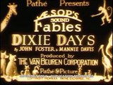 1930-04-08 Dixie Days (Aesop's Fables)