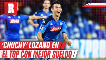 Hirving Lozano de los mejores latinoamericanos pagados en la Serie A