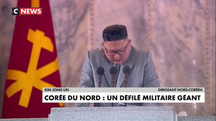 Corée du Nord : un défilé militaire géan