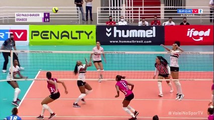 Descargar video: Campeonato Paulista de Vôlei Feminino - São Paulo Barueri x Osasco e Pinheiros x Sesi Bauru