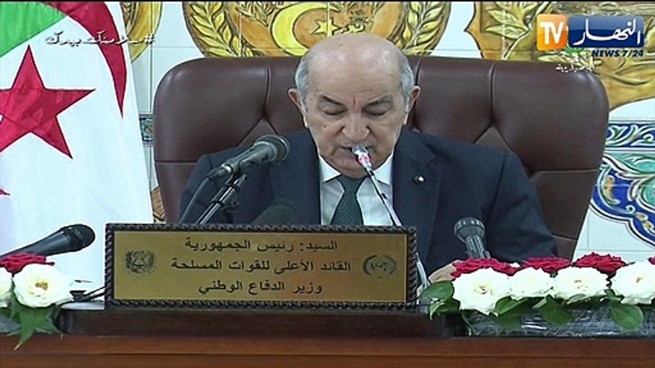 الرئيس تبون: الجيش الوطني الشعبي هو الحارس الأمين للحراك المبارك وأدى أمانته خلال المرحلة الإنتقالية