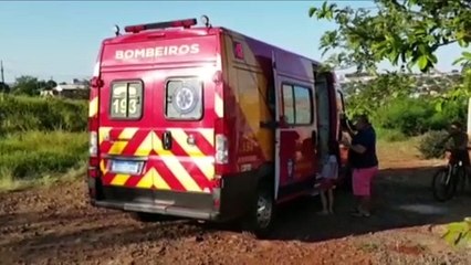 Criança cai da cama e precisa ser socorrida no Bairro Periolo