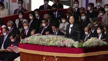 차이잉원 타이완 총통 "물러선다고 평화 안 와" / YTN