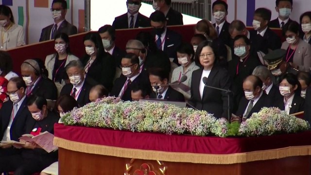 차이잉원 타이완 총통 물러선다고 평화 안 와 / YTN