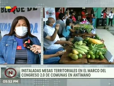 Instalan Mesas Territoriales rumbo al Congreso de Comunas 2.0 en la parroquia Antímano