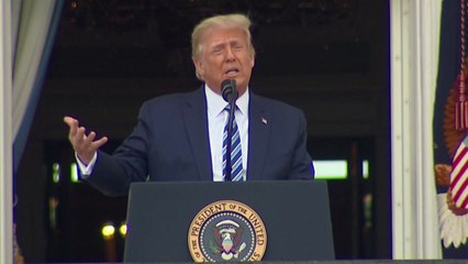 트럼프, 코로나19 감염 후 첫 공개행사 개최..."건강 매우 좋아" / YTN