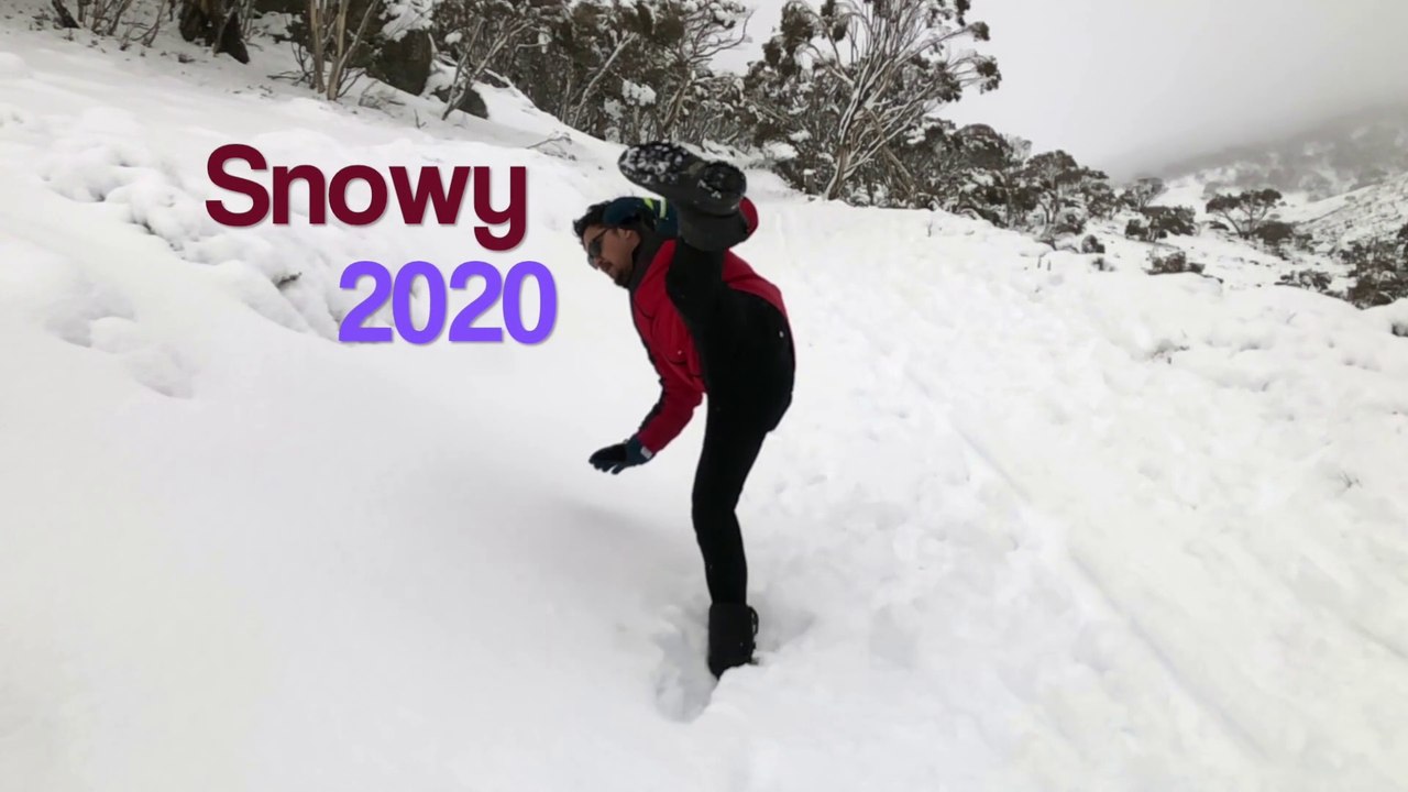 Snowy mountain Trip