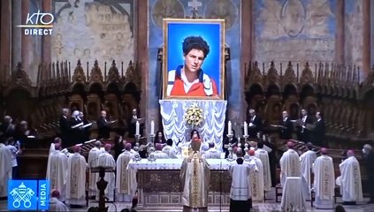 Béatification de Carlo Acutis le 10-10-2020