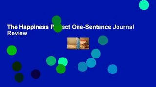The Happiness Project One-Sentence Journal  Review
