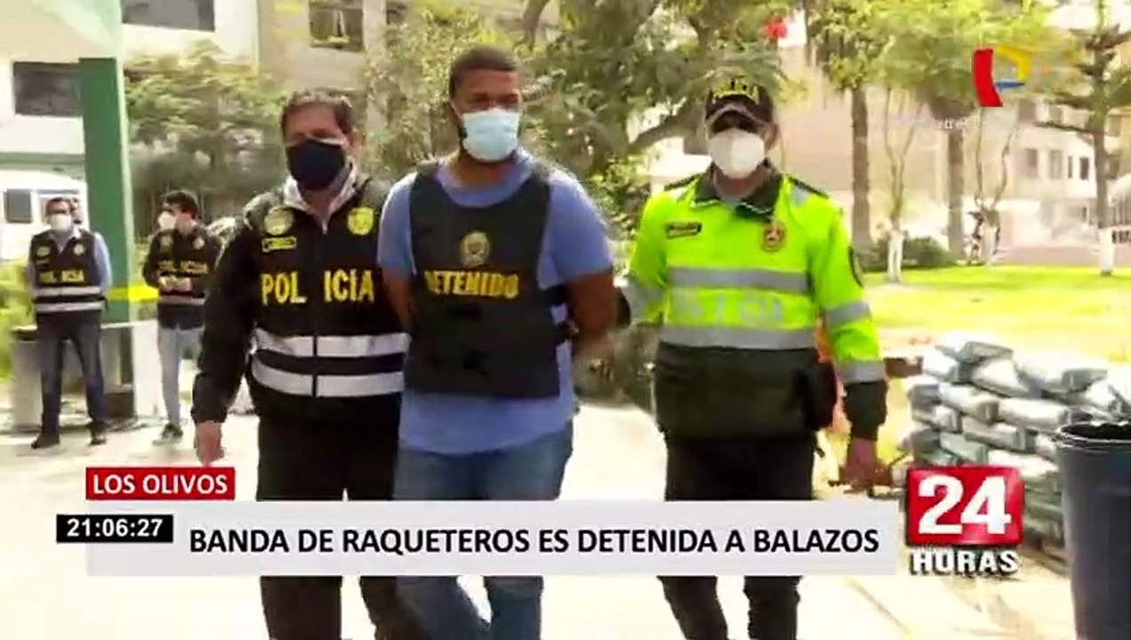 Los Olivos: capturan a la peligrosa banda de “Los sanguinarios Aragüeños”