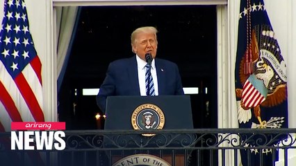 Trump makes unmasked public appearance after hospital release while U.S. COVID-19 cases soar