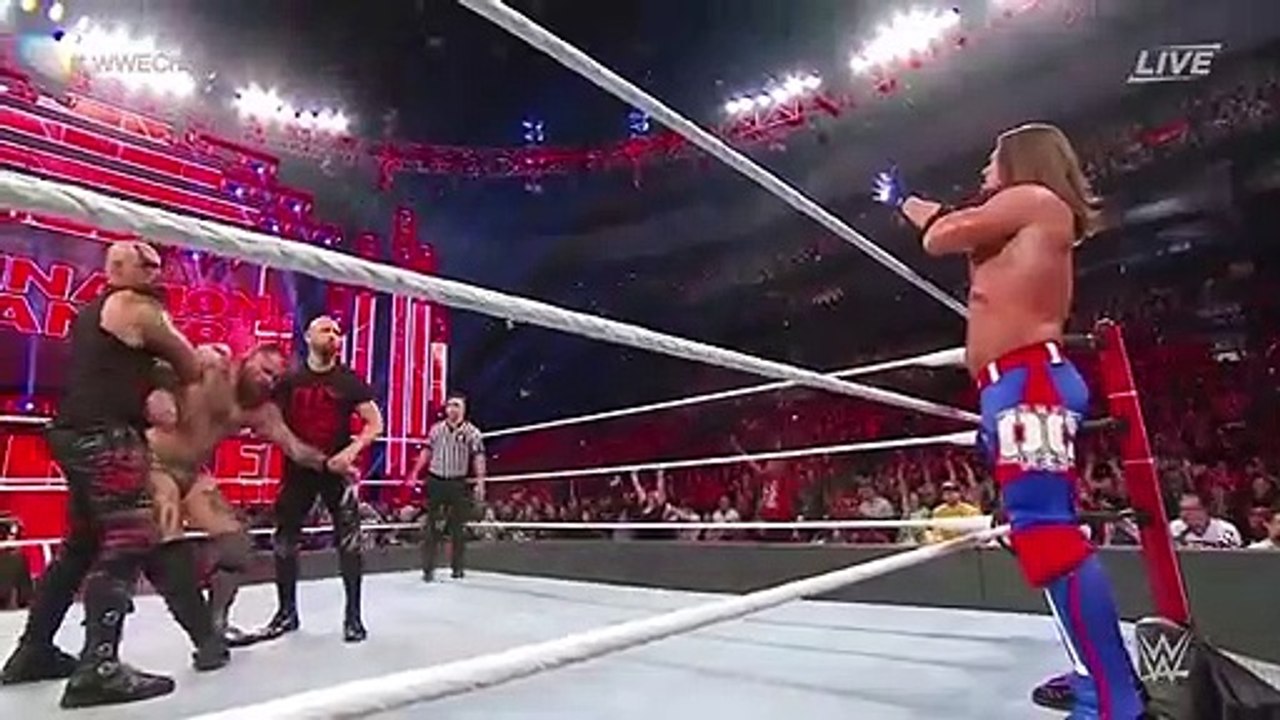 AJ Styles was assaulted by The Undertaker