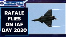 Rafale jets roar in the skies on IAF Day 2020