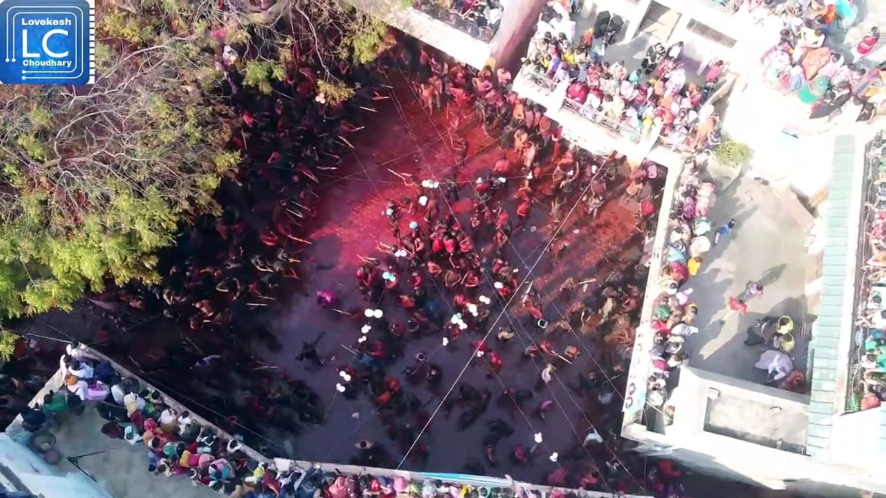 Banchari Ki Holi !! बंचारी की होली with Drone Part -1