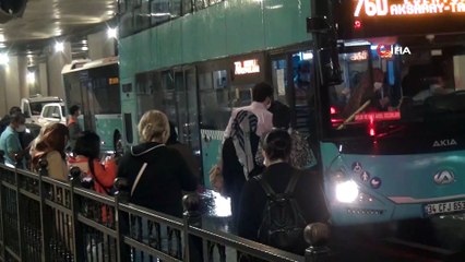 Otobüste sosyal mesafesiz yolculuk