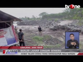 Banjir Lahar Dingin Semeru, 2 Penambang Terjebak