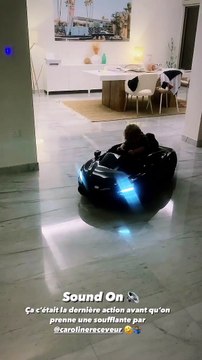 Marlon, le fils de Caroline Receveur, sur Instagram.