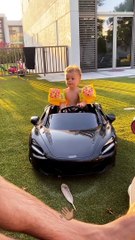Marlon, le fils de Caroline Receveur, sur Instagram.