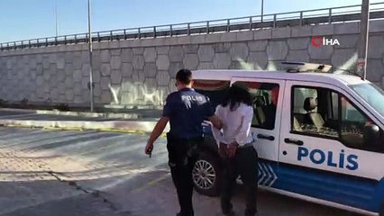 ATM'ye düzenek kurduğu tespit edilen şahıs yakayı ele verdi