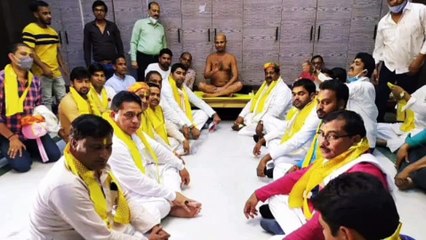 जैन समाज के द्वारा पार्टी पदाधिकारियों का हुआ स्वागत