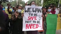 Multitudinaria protesta en Daca por las últimas violaciones a mujeres en la ciudad