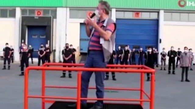 Bu fabrikada çalışanlar önce spor sonra iş başı yapıyor: Hayatımızın bir parçası