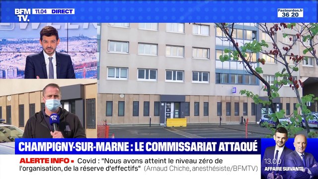 Commissariat attaqué à Champigny : l'état d'esprit des policiers - 11/10