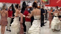 'Bridezilla': la chica con vestido de novia, madrina y cura, embosca al chico y le exige que se case con ella allí mismo