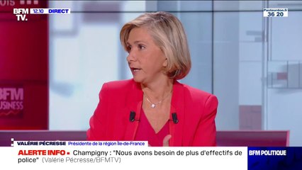 Valérie Pécresse: "Le Covid-19 a eu une influence sur ces réseaux et a renforcé la guerre des gangs"
