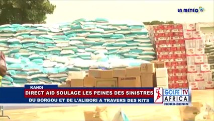Bénin| L'association “Direct-Aid” vient en aide aux sinistrés des inondations du Borgou et de l'Alibori