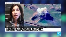 Nagorno-Karabakh conflict : Armenia and Azerbaijan shaky ceasefire in force
