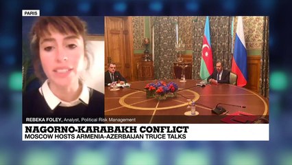 Nagorno-Karabakh conflict: Moscow hosts Armenia-Azerbaijan truce talks