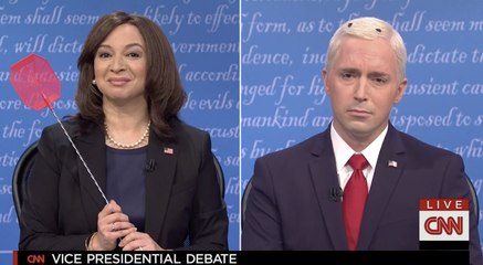 SNL's Fly Vice Presidential Debate with Jim Carrey as Joe Biden/Jeff Goldblum