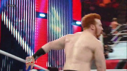 The Shield vs Chris Jericho, Sheamus and Ryback