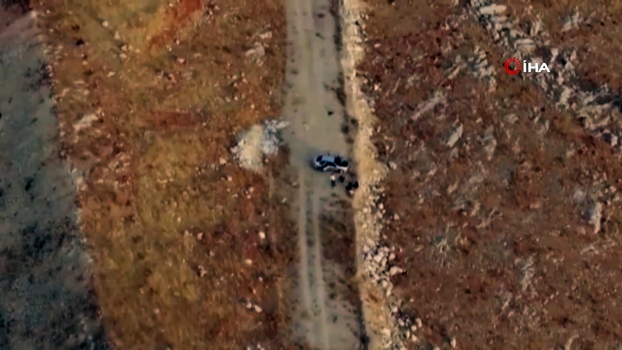 Polis ekiplerinden droneli denetim