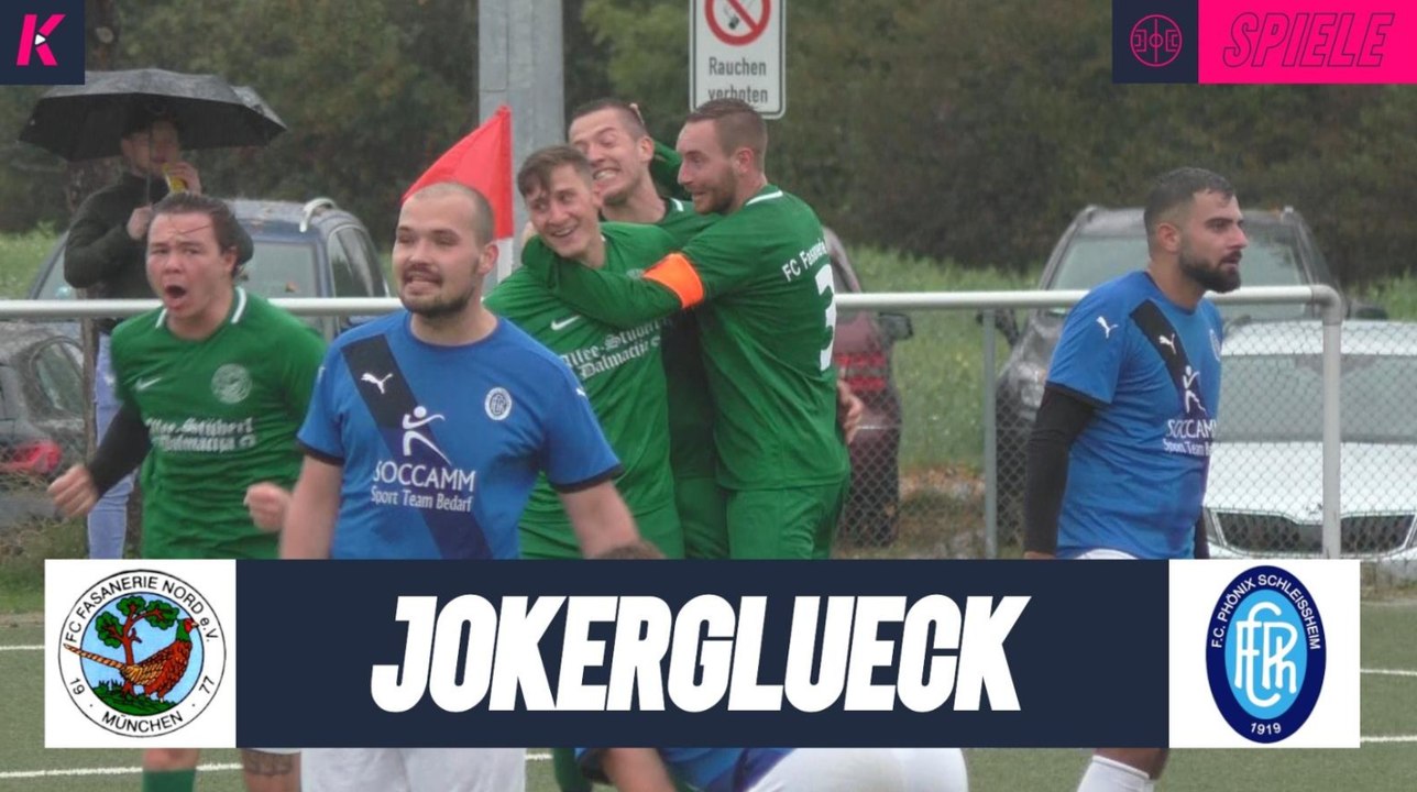 Glückliches Händchen im Spitzenspiel | FC Fasanerie Nord - FC Phönix Schleissheim (Kreisklasse 2)