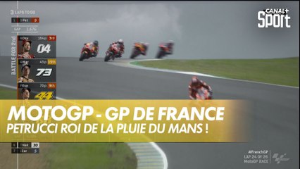 Danilo Petrucci domine la pluie du Mans !