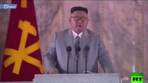 زعيم كوريا الشمالية كيم جونغ أون يبكي في كلمة أمام شعبه