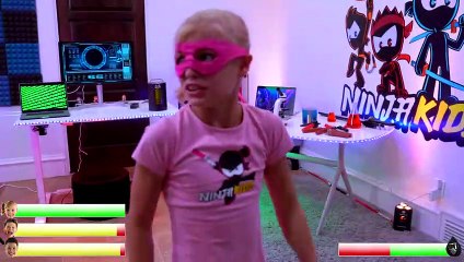 NinjaZ Battle with Healthbars!
