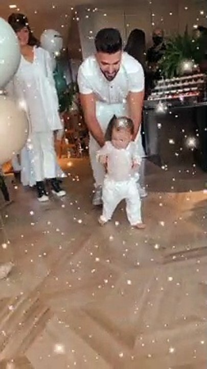 Le premier anniversaire de Milann, célébré le 11 octobre 2020.